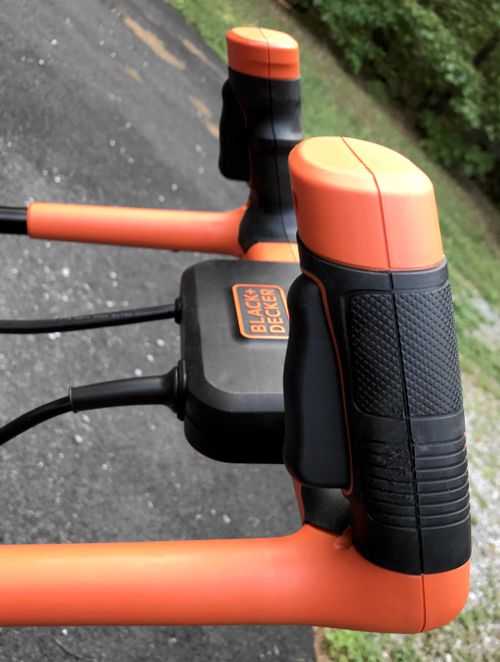 black_decker_electric_mower_bike_handle