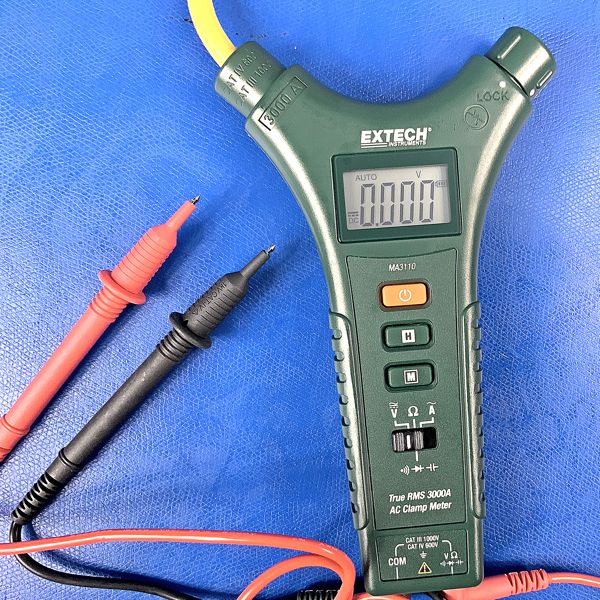 Review: Extech MA3110 Cat IV 3000A AC Clamp Meter