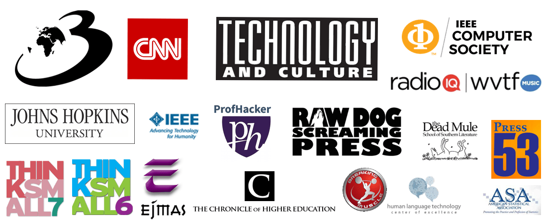 Some Places I've Been Seen/Heard/Published