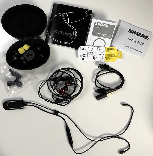 shure_se535_wireless_earphones everything in box