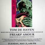 New Dark Horse graphic novel Freaks Amour reading by Tom de Haven