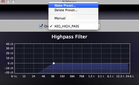 How To Set Up an EQ Template in GarageBand