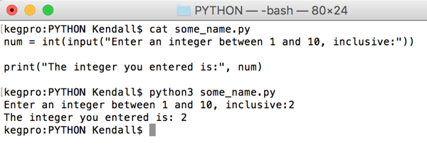 Quick Python Tutorial